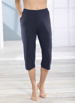 Tragangenehme Zweierpack Caprihose  1X MARINE, 1X SCHWARZ