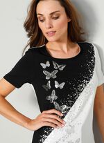 Shirt mit h&uuml;bschem Schmetterlingsmotiv 