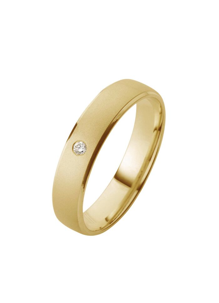 Eleganter Trauring in Gold 
