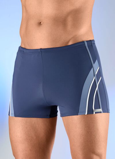 wavebreaker Badepants mit bunten Eins&auml;tzen 