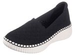 SKECHERS Slipper aus dehnbarem Strick-Material 