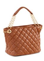 Collezione Alessandro, Tasche, Damen, mit abnehmbarem Umh&auml;ngeriemen COGNAC