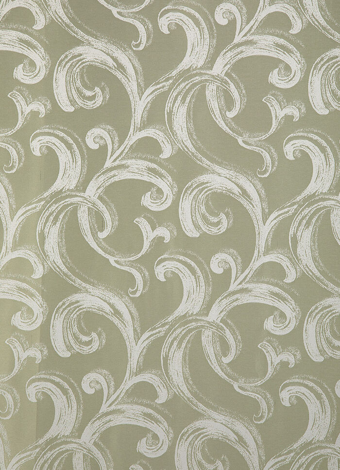 Übergardine mit Universalschienenband GRÜN