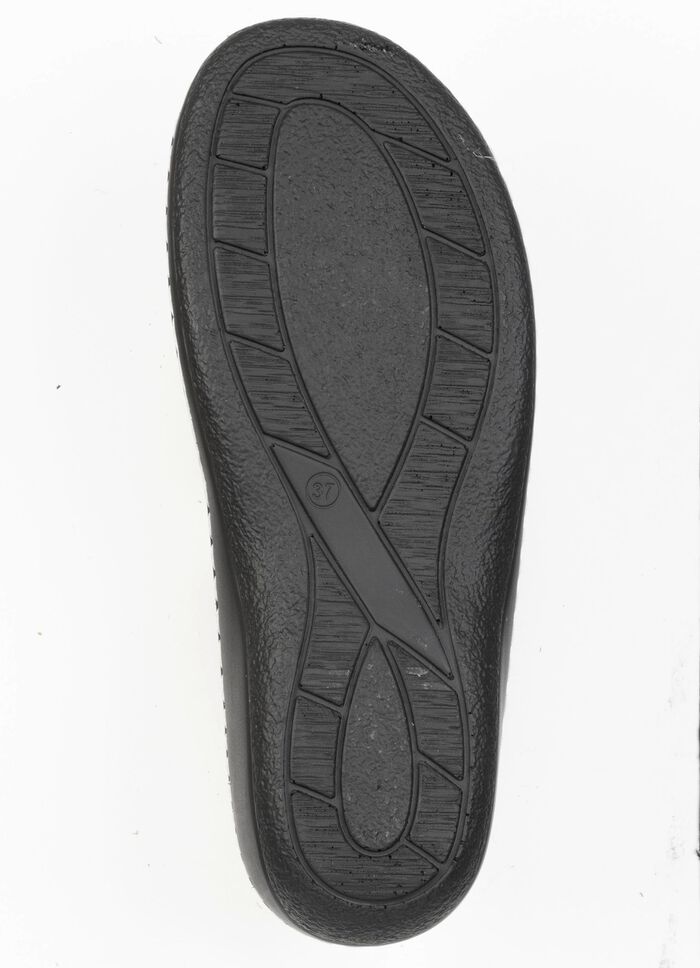 ELENA EDEN, bequeme Damen-Pantoletten, Weite H, mit herausnehmbarem Fu&szlig;bett 