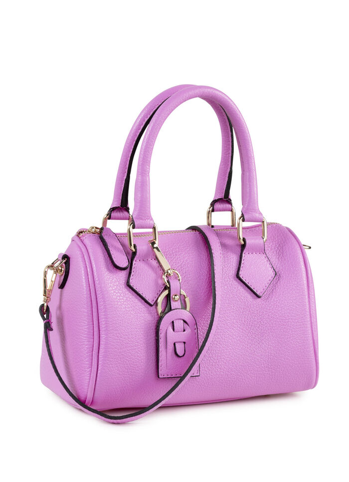 Laurina Tasche mit abnehmbarem Schmuck-Anhänger PINK