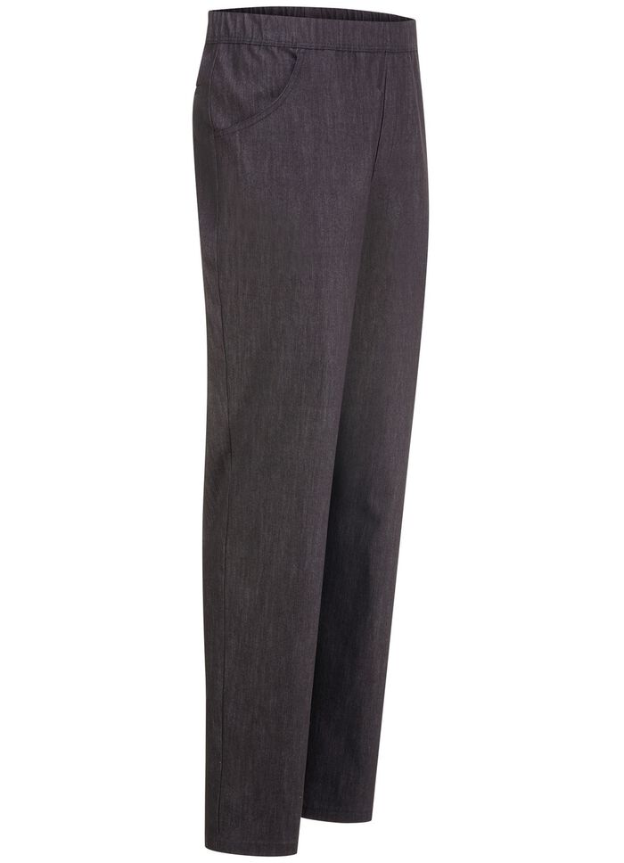 "Klaus Modelle"-Edel-Schlupfjeans mit Gummibund in 2 Farben 