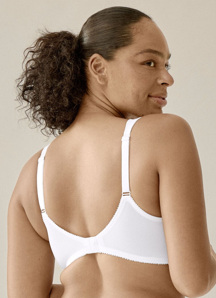 Naturana BH mit weich gepolsterten Cups WEISS
