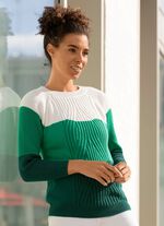 Pullover in Color-Blocking 