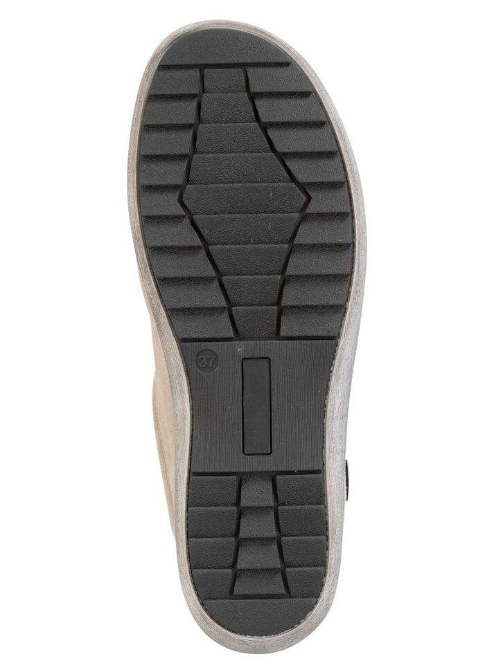 ELENA EDEN, bequeme Damen-Schn&uuml;rschuhe, Weite H, mit herausnehmbarem Fu&szlig;bett KIESEL