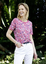 Shirt im modischen Druck-Mix 