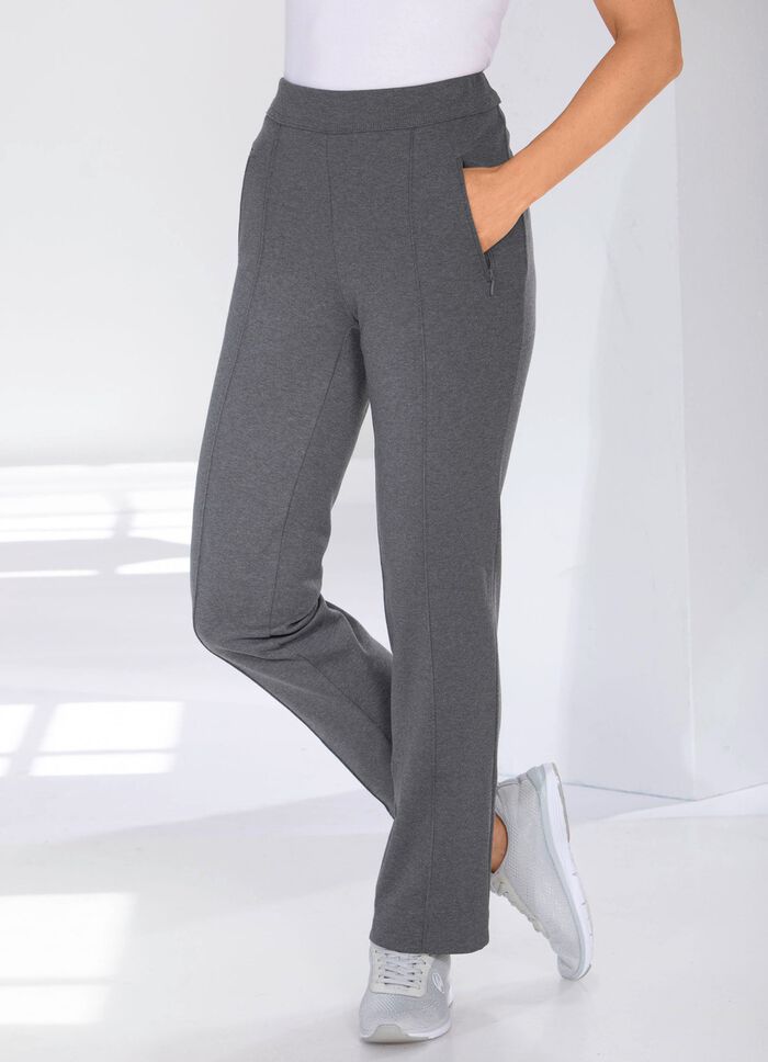 Freizeithose von &bdquo;Athlet&ldquo;  ANTHRAZIT MELIERT