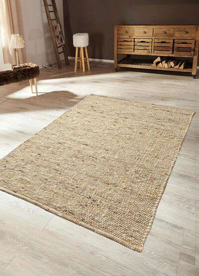 Handgewebte Brücken und Teppiche aus Schurwolle 