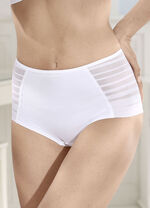 Miss Mary Miederslip mit halbtransparenten Eins&auml;tzen 