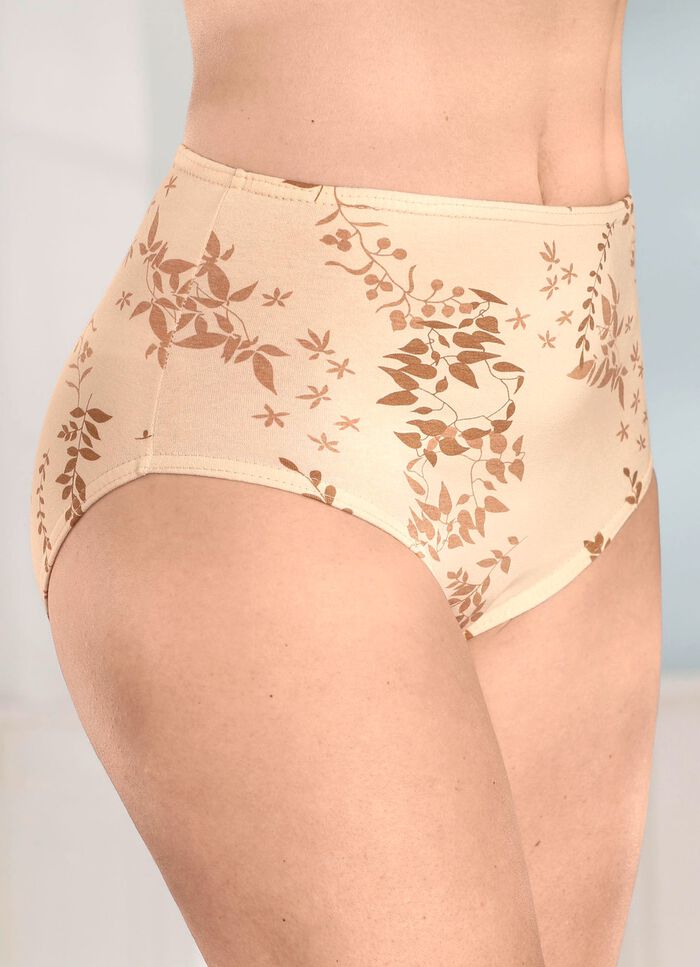 Sechserpack Slips mit Druckdessin 