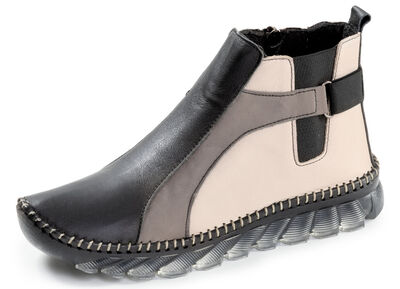 Gemini, trendige Damen-Boots, Weite G, mit herausnehmbarem Fußbett 