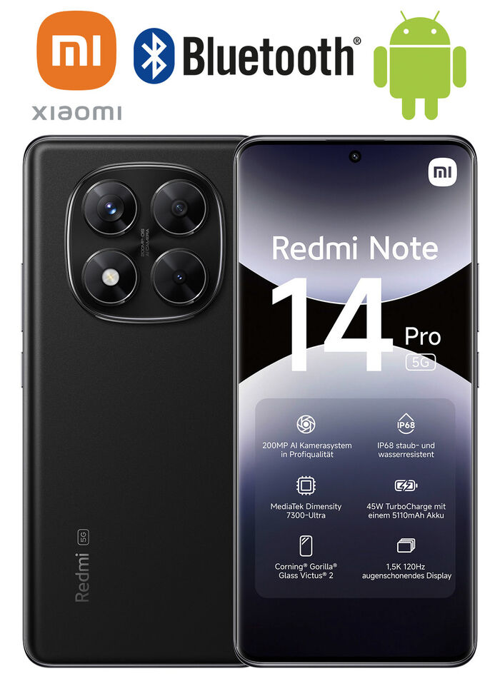 Xiaomi Smartphone Redmi Note 14 Pro 5G 