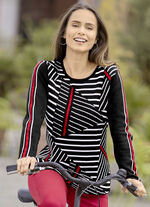 Pullover mit asymmetrischem Muster 