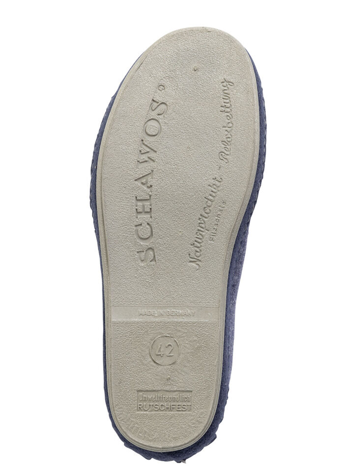 Komfortable Herren-Hausschuhe, mit anatomisch geformtem Fußbett MARINE