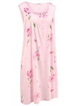 Nachthemd mit breiten Tr&auml;gern und Blende 