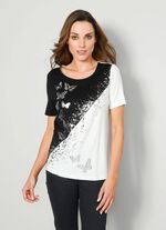 Shirt mit h&uuml;bschem Schmetterlingsmotiv 