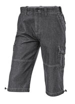 Jeans-Bermudas mit Cargotaschen in 3 Farben ANTHRAZIT