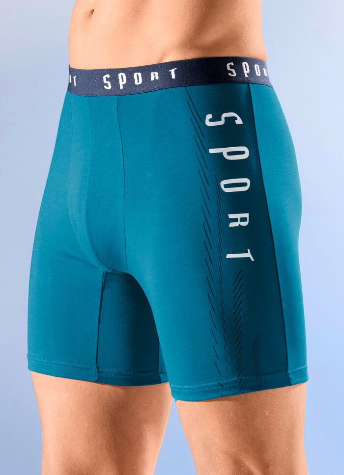 Viererpack Pants mit Elastikbund 