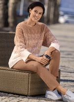 Pullover in Farbverlauf 