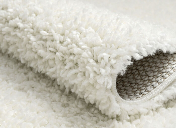 Traumhaft flauschige Brücken und Teppiche in Shaggy-Qualität CREME