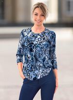 Shirt mit 3/4-langen &Auml;rmel 