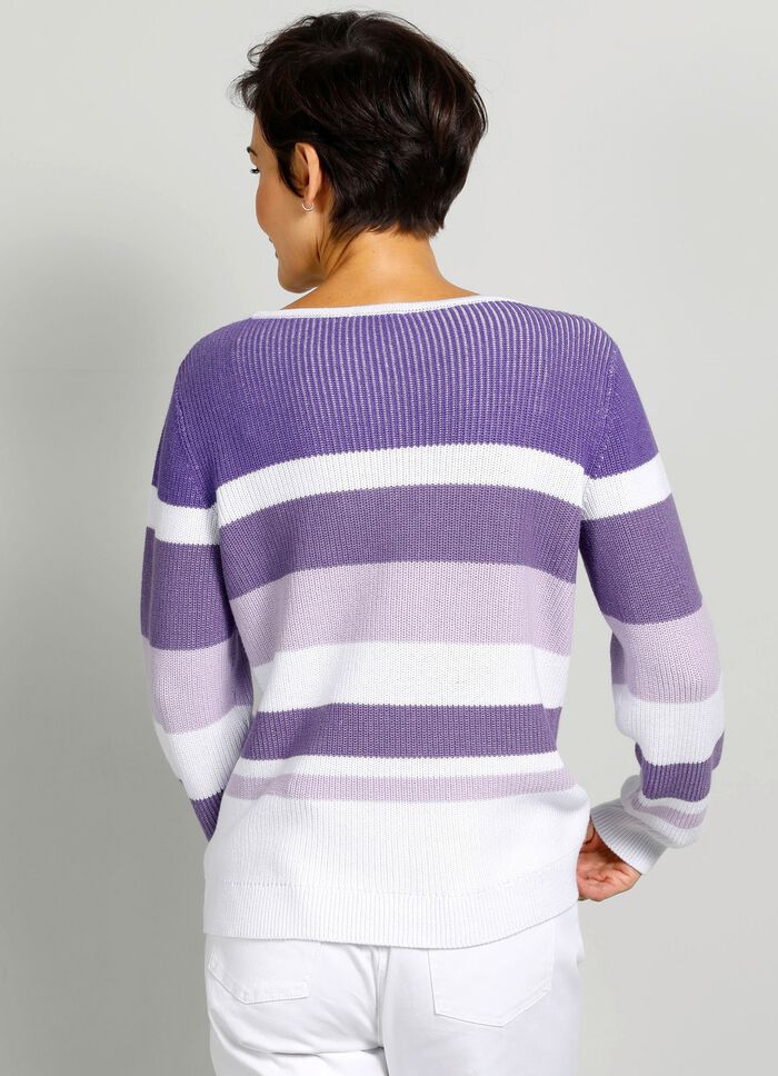 Pullover aus reiner Baumwolle 