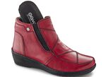 Gemini, bequeme Damen-Boots, Weite H, mit herausnehmbarem Fu&szlig;bett BORDEAUX