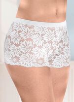 Dreierpack Pants aus elastischer Spitze 