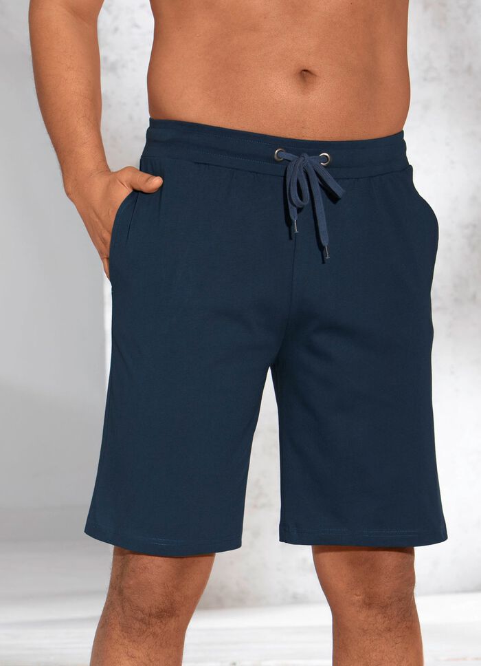 Zweierpack Schlaf- und Freizeithosen mit Durchzugband und Seitentaschen 