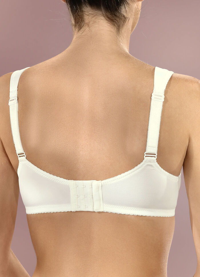 Viania Zweierpack Bügel-BH mit Elastikspitze SEKT