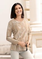 Pullover in Jacquard-Dessin 