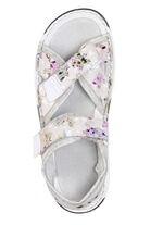 ELENA EDEN Sandale mit verspieltem Druck ECRU-BUNT