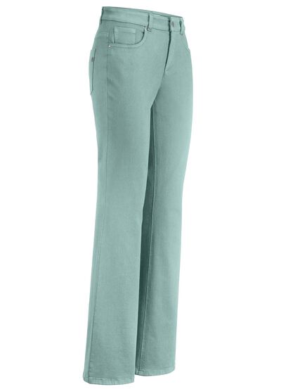 Magic-Jeans mit modisch weiterem Beinverlauf 