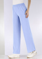 Hose in bequemer Weite HELLBLAU