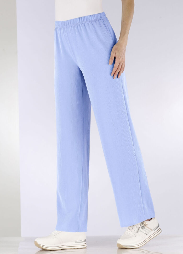 Hose in bequemer Weite HELLBLAU