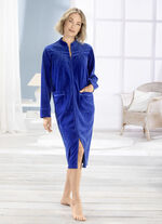 Hausmantel von Miss Ulrike ROYALBLAU