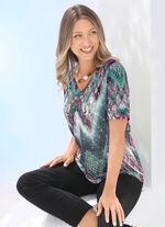 Shirt mit V-Ausschnitt 