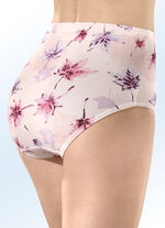 Fünferpack Slips mit hübschem Druckdessin 