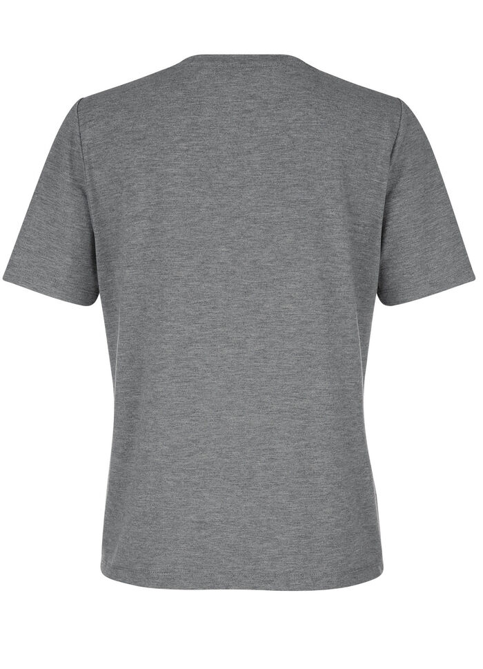 Shirt mit aufwendiger Pailettenzier 