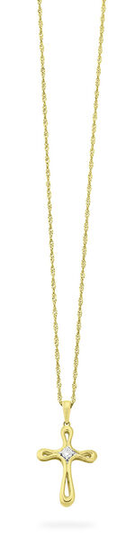 Klassischer Kreuz-Anhänger 