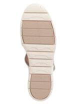 ELENA EDEN, sommerliche Damen-Slipper, Weite H, mit herausnehmbarem Fu&szlig;bett ECRU-BEIGE