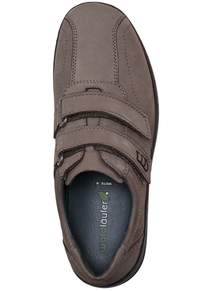 Waldl&auml;ufer, bequeme Herren-Slipper, Weite H, mit herausnehmbarem Fu&szlig;bett 