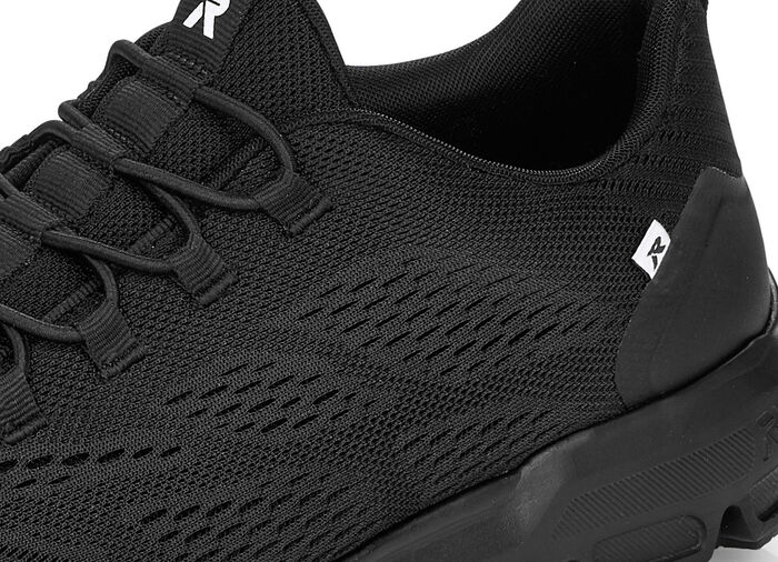 Rieker Sneaker mit elastischer Zierschnürung SCHWARZ