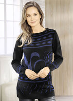 Pullover mit edlem Glitzer 