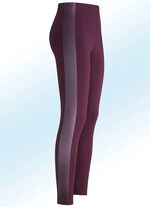 Leggings im interresanten Materialmix 