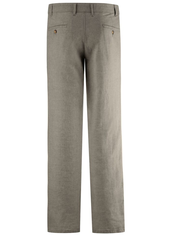 "Francesco Botti"-Hose mit Leinen in 3 Farben 